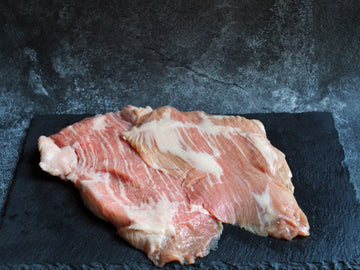 Premium Iberico Pork Jowl 顶级西班牙黑猪颊肉